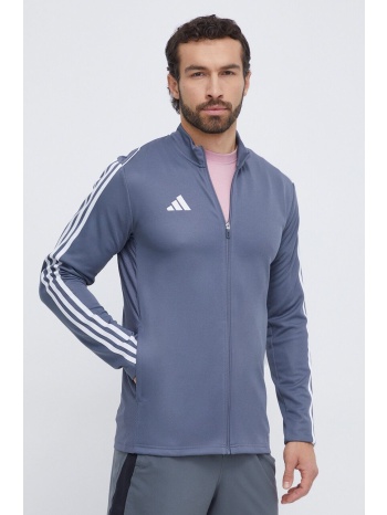 φούτερ προπόνησης adidas performance tiro 23 χρώμα γκρι