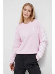 μπλούζα adidas χρώμα: ροζ 78% βαμβάκι, 22% ανακυκλωμένος πολυεστέρας
