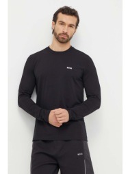 longsleeve boss green χρώμα: μαύρο 95% βαμβάκι, 5% σπαντέξ