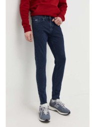 τζιν παντελονι tommy jeans χρώμα: ναυτικό μπλε 98% βαμβάκι, 2% σπαντέξ