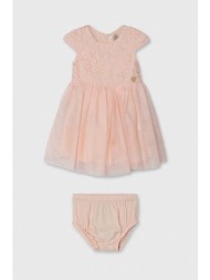 φόρεμα μωρού guess χρώμα: πορτοκαλί κύριο υλικό: 40% βαμβάκι, 30% νάιλον, 30% βισκόζη
φόδρα: 100% βι
