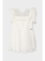 παιδικό φόρεμα guess χρώμα: άσπρο κύριο υλικό: 100% πολυαμίδη
φόδρα: 100% πολυεστέρας