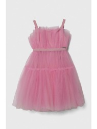 παιδικό φόρεμα guess χρώμα: ροζ κύριο υλικό: 100% νάιλον
φόδρα: 100% πολυεστέρας