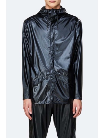 αδιάβροχο μπουφάν rains jacket χρώμα μαύρο κύριο υλικό