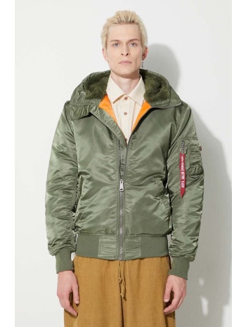 μπουφάν alpha industries ma-1 χρώμα πράσινο f30 κύριο