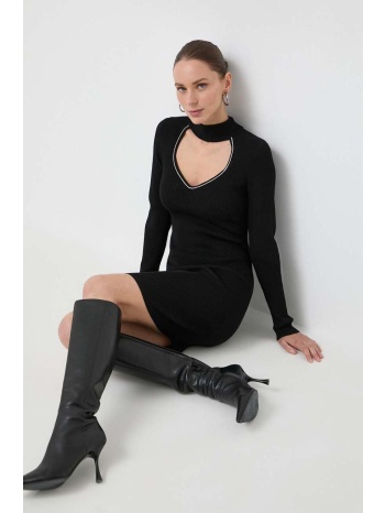 φόρεμα morgan χρώμα μαύρο 55% βισκόζη από βιώσιμη