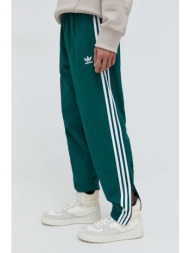παντελόνι φόρμας adidas originals adicolor woven firebird track top χρώμα: πράσινο, it2497 κύριο υλι