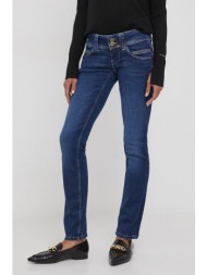τζιν παντελονι pepe jeans slim χρώμα: ναυτικό μπλε κύριο υλικό: 84% βαμβάκι, 14% πολυεστέρας, 2% σπα