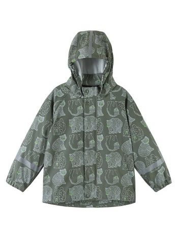 παιδικό μπουφάν reima vesi χρώμα πράσινο 100%