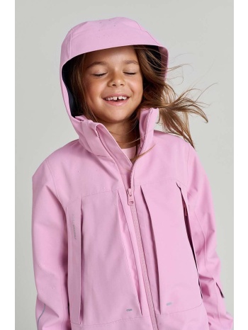 παιδικό μπουφάν reima jatkuu χρώμα ροζ κύριο υλικό 52%
