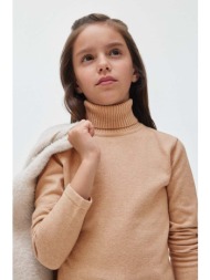 παιδικό πουλόβερ mayoral χρώμα: μπεζ 80% βαμβάκι, 17% πολυαμίδη, 3% σπαντέξ