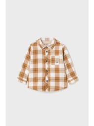 παιδικό πουκάμισο mayoral χρώμα: μπεζ κύριο υλικό: 100% βαμβάκι bci
εσωτερικό: 100% πολυεστέρας