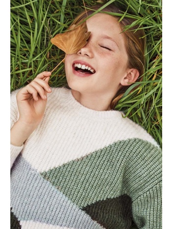 παιδικό πουλόβερ από μείγμα μαλλιού mayoral χρώμα πράσινο
