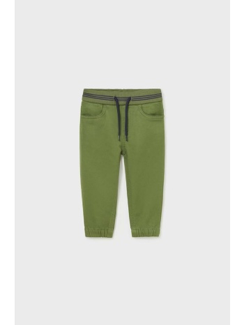 βρεφικό φούτερ mayoral jogger χρώμα πράσινο 88% βαμβάκι