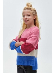 παιδικό πουλόβερ από μείγμα μαλλιού mayoral χρώμα: μοβ 95% ακρυλικό, 5% μαλλί