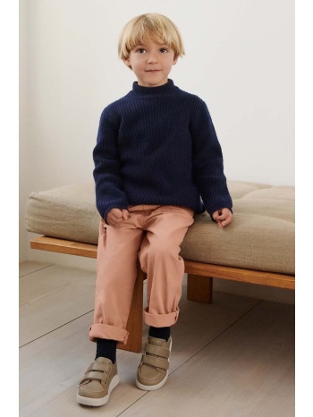 παιδικό μάλλινο πουλόβερ liewood χρώμα ναυτικό μπλε 100%