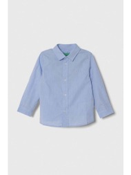 παιδικό βαμβακερό πουκάμισο united colors of benetton 100% βαμβάκι