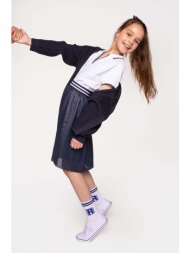 παιδική φούστα coccodrillo χρώμα: ναυτικό μπλε κύριο υλικό: 100% πολυεστέρας
φόδρα: 100% βαμβάκι