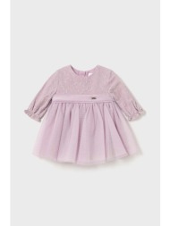 φόρεμα μωρού mayoral newborn χρώμα: ροζ κύριο υλικό: 43% πολυεστέρας, 42% πολυαμίδη, 15% βαμβάκι
φόδ