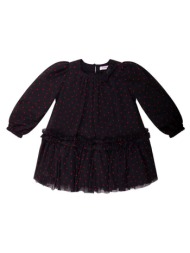 παιδικό φόρεμα pinko up χρώμα: μαύρο 92% βαμβάκι, 8% σπαντέξ