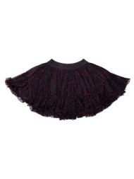 παιδική φούστα pinko up χρώμα: μαύρο