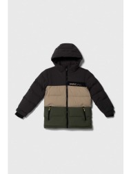 παιδικό μπουφάν για σκι protest prtcrow jr χρώμα: πράσινο 100% πολυεστέρας