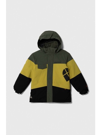 παιδικό μπουφάν για σκι protest prtpecker jr χρώμα πράσινο
