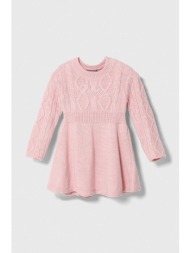 φόρεμα μωρού pinko up χρώμα: ροζ 50% ακρυλικό, 50% μαλλί