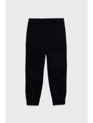 παιδικό παντελόνι abercrombie & fitch χρώμα: μαύρο 97% βαμβάκι, 3% σπαντέξ