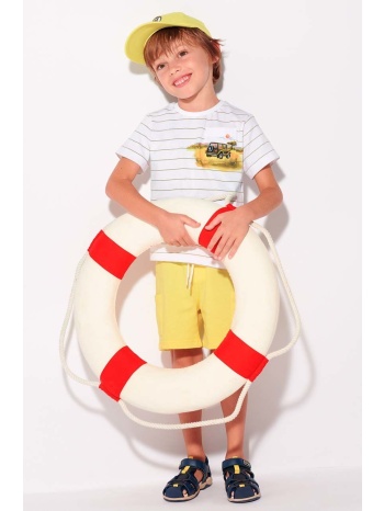 παιδικό βαμβακερό σετ mayoral χρώμα κίτρινο 100% βαμβάκι