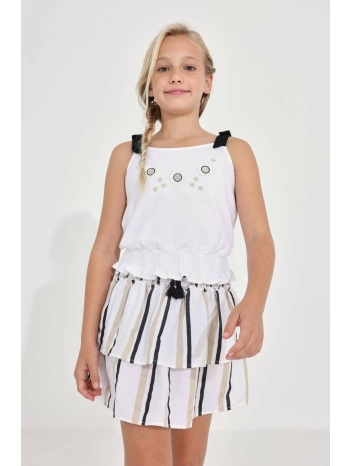 παιδική φούστα mayoral χρώμα μαύρο 75% βαμβάκι, 25% modal