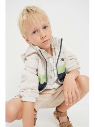 παιδικό μπουφάν mayoral χρώμα: πράσινο κύριο υλικό: 100% πολυεστέρας
φόδρα: 72% πολυεστέρας, 28% βαμ