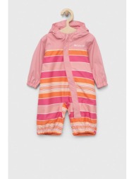 ολόσωμη φόρμα μωρού columbia critter jitters ii rain suit χρώμα: ροζ κύριο υλικό: 100% πολυεστέρας
φ