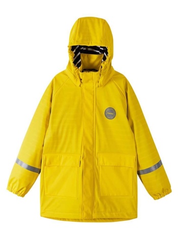 αδιάβροχο παιδικό μπουφάν reima χρώμα κίτρινο κύριο υλικό