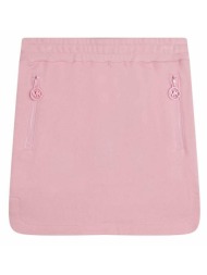 παιδική βαμβακερή φούστα michael kors χρώμα: ροζ 100% βαμβάκι