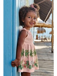 φόρεμα μωρού mayoral χρώμα: ροζ κύριο υλικό: 57% πολυεστέρας, 41% βαμβάκι, 2% μεταλλικές ίνες
φόδρα: