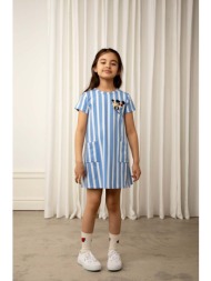 παιδικό φόρεμα mini rodini 95% βαμβάκι, 5% σπαντέξ