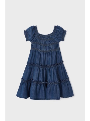 παιδικό φόρεμα mayoral χρώμα ναυτικό μπλε 100% lyocell