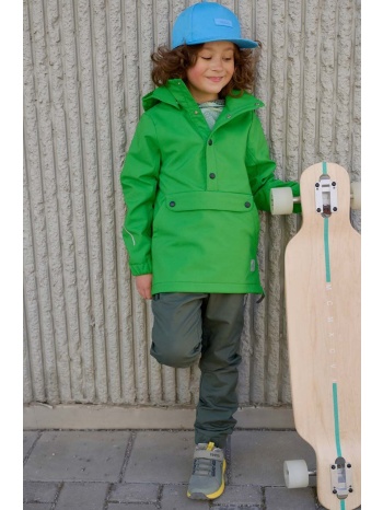 παιδικό μπουφάν reima χρώμα πράσινο κύριο υλικό 97%