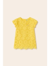 παιδικό φόρεμα mayoral χρώμα: κίτρινο κύριο υλικό: 100% πολυεστέρας
φόδρα: 100% βαμβάκι