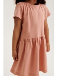 παιδικό φόρεμα liewood χρώμα: μπεζ