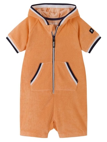 ολόσωμη φόρμα μωρού reima χρώμα πορτοκαλί 56% βισκόζη, 24%
