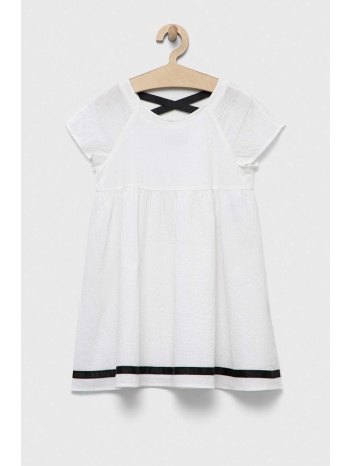 παιδικό φόρεμα united colors of benetton χρώμα άσπρο 99%