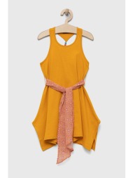 παιδικό βαμβακερό φόρεμα sisley χρώμα: πορτοκαλί κύριο υλικό: 100% βαμβάκι
άλλα υλικά: 100% πολυεστέ