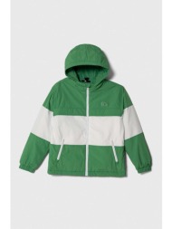 παιδικό μπουφάν tommy hilfiger χρώμα: πράσινο κύριο υλικό: 100% πολυαμίδη
φόδρα: 100% πολυεστέρας
έν