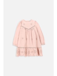 φόρεμα μωρού coccodrillo χρώμα: ροζ