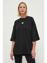 βαμβακερό μπλουζάκι adidas γυναικεία, χρώμα: μαύρο κύριο υλικό: 100% βαμβάκι
πλέξη λαστιχο: 95% βαμβ