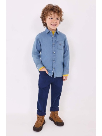 παιδικό παντελόνι mayoral χρώμα ναυτικό μπλε 98% βαμβάκι