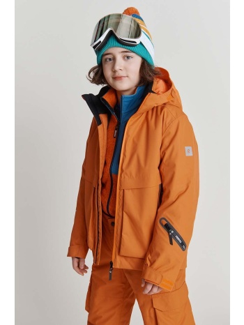 παιδικό χειμωνιάτικο μπουφάν reima tirro χρώμα πορτοκαλί