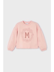 παιδική μπλούζα mayoral χρώμα: ροζ 99% βαμβάκι, 1% σπαντέξ